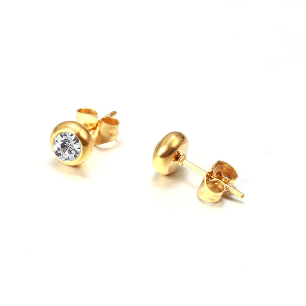 Mini sparkle studs-18k Gold Plated