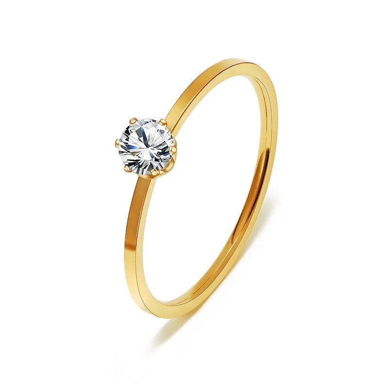 Solitaire ring