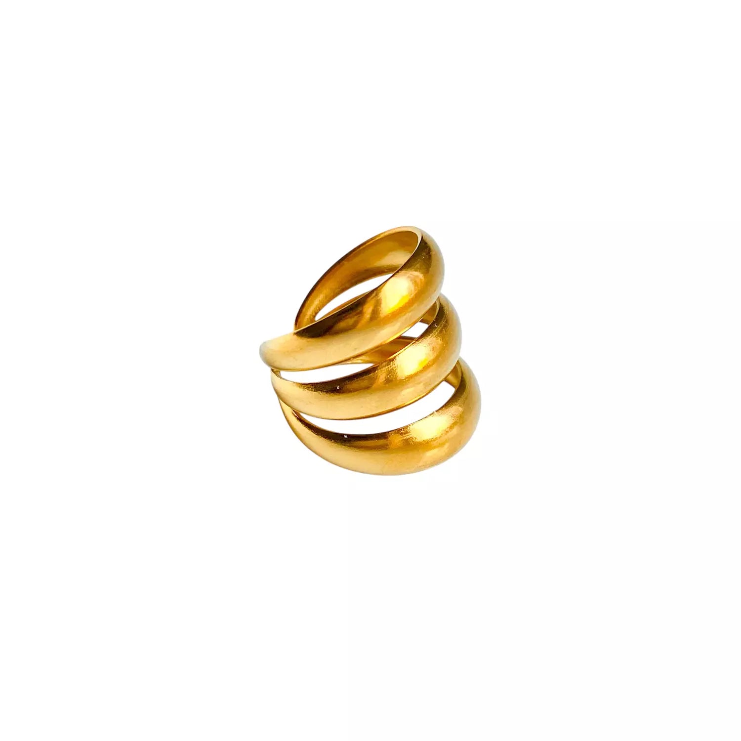 Stevie ring- 18k Gold Plated