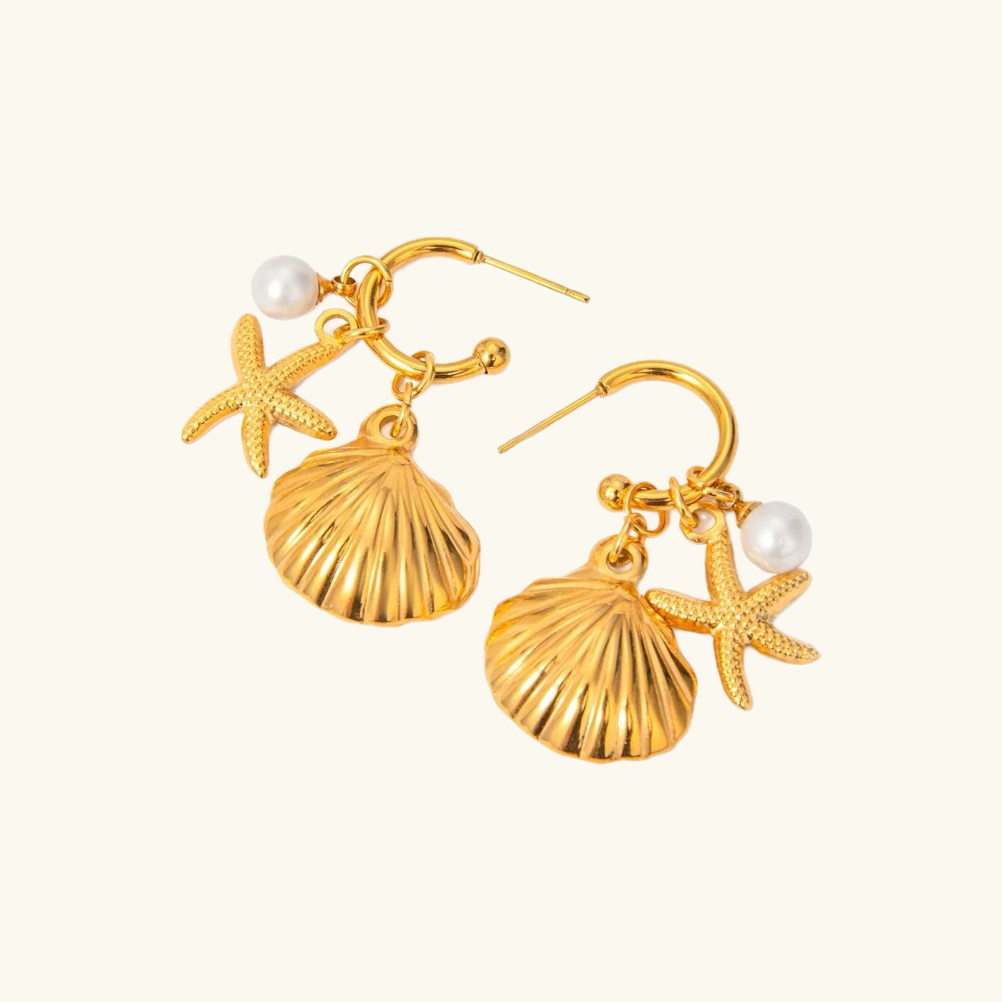 Beach me -Detachable earrings