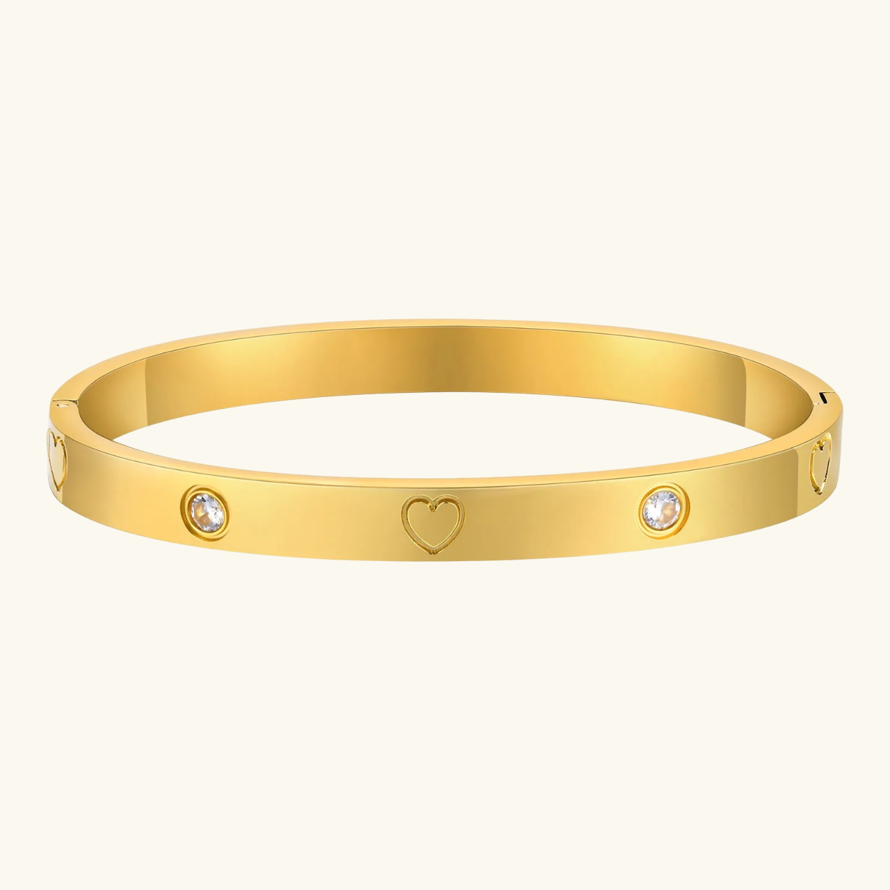 Lovestruck Band- 18k Gold Plated