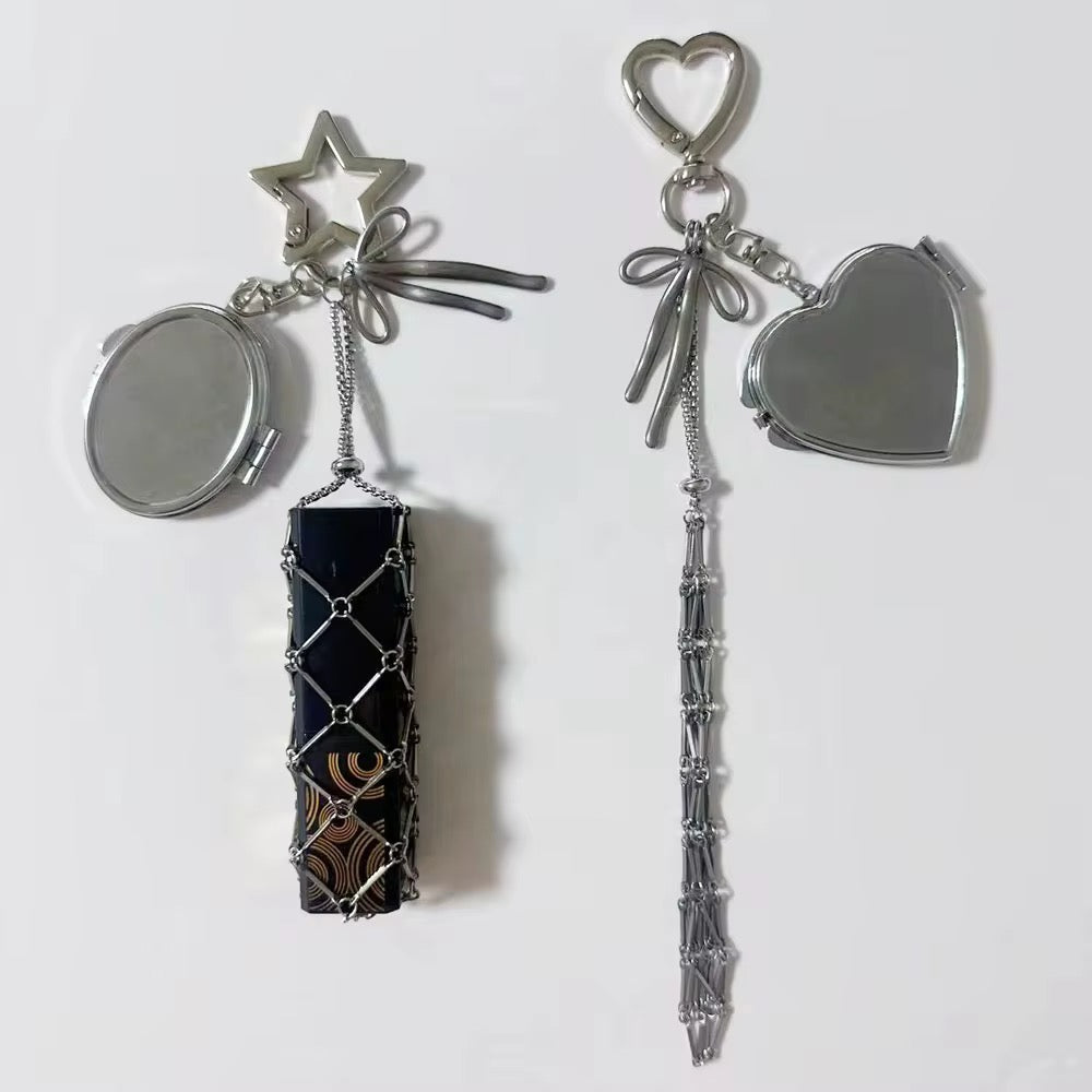 Baddie Lipstick holder keychain