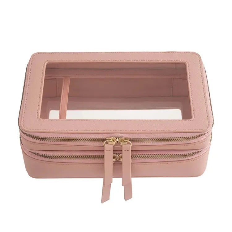 Clarity Jumbo Case | Clear Travel Cosmetic Bag