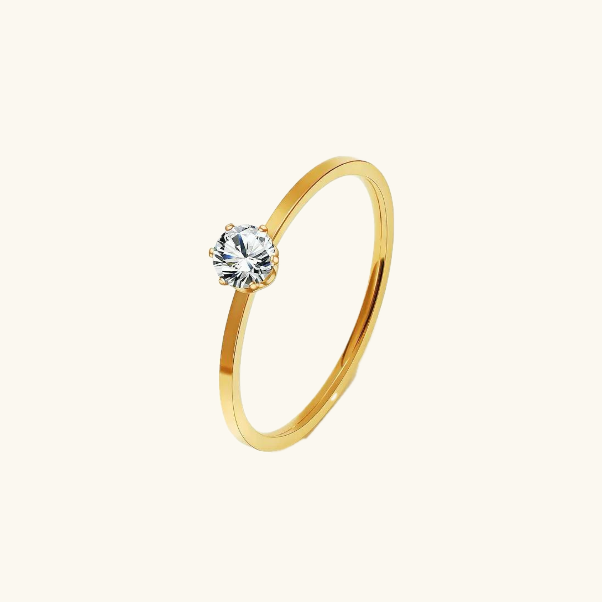 Solitaire ring