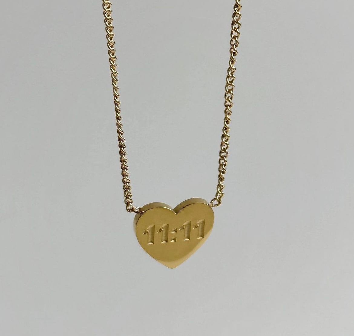 Make a wish heart necklace