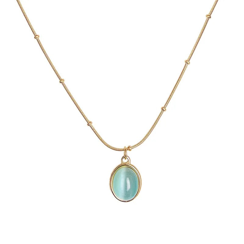 Ophal blue necklace