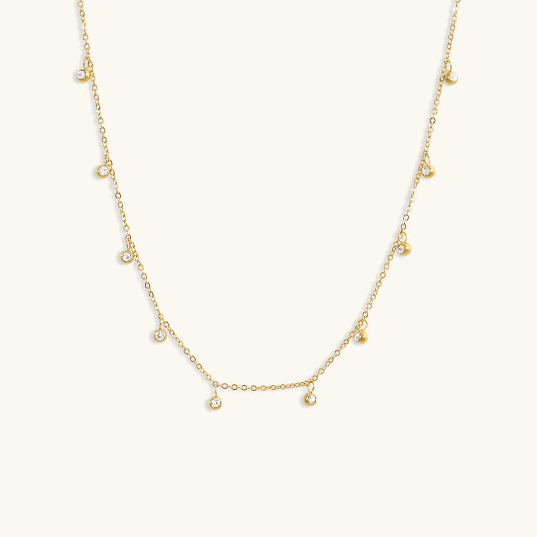 Willow Necklace-18K Gold Plated